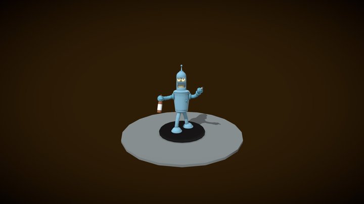 Bender 3D Model