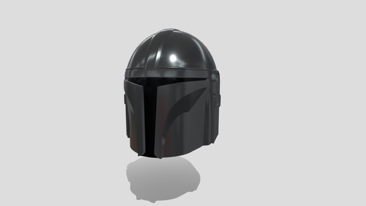 Mandalorian Helmet 3D Model