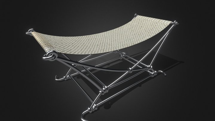 Minimal Camping Chair 3D Model