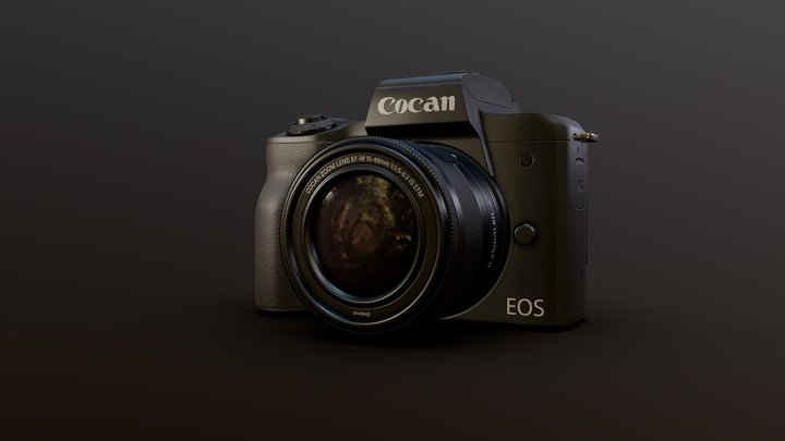 Canon EOS M50 3D Model