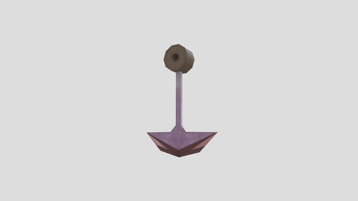 Mechanical Swinging Axe 3D Model