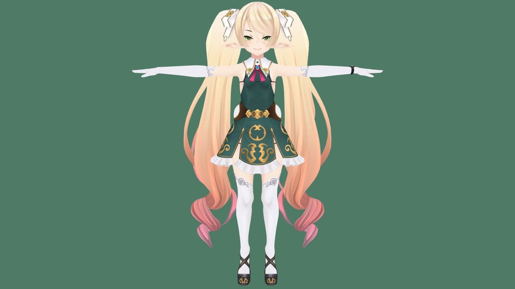 [VRchat] Maca of the Elven Forest