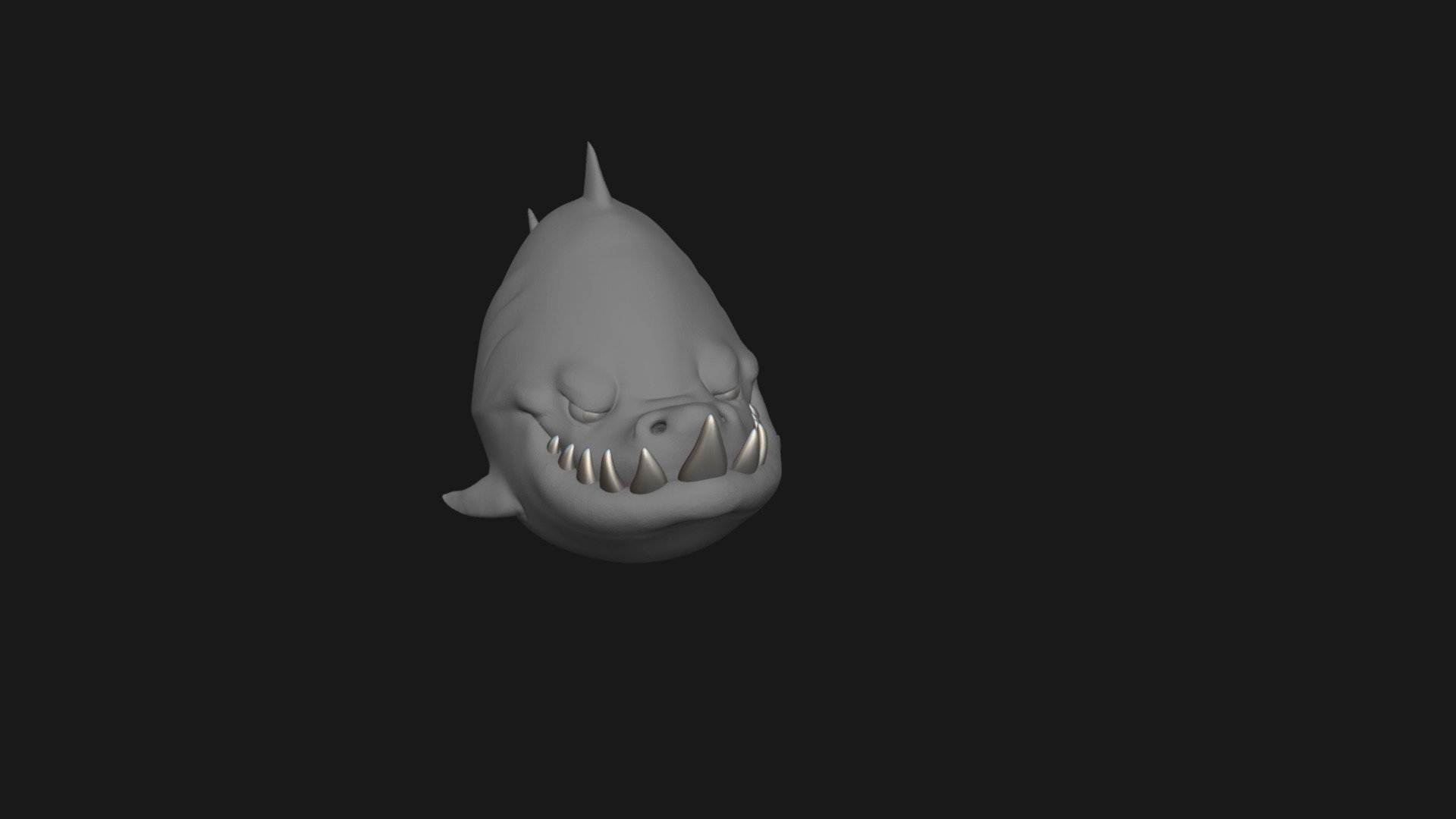 CG Cookie Shark Sculpture