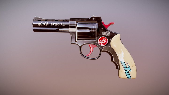 .38 "Nuka Special" Revolver 3D Model