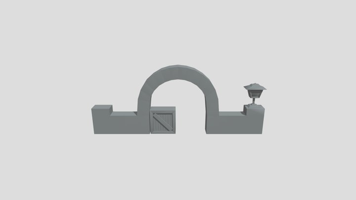 Gate 3D Model