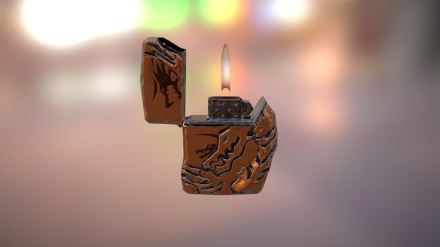 Fancy Dragon - Friday 500 3D Model