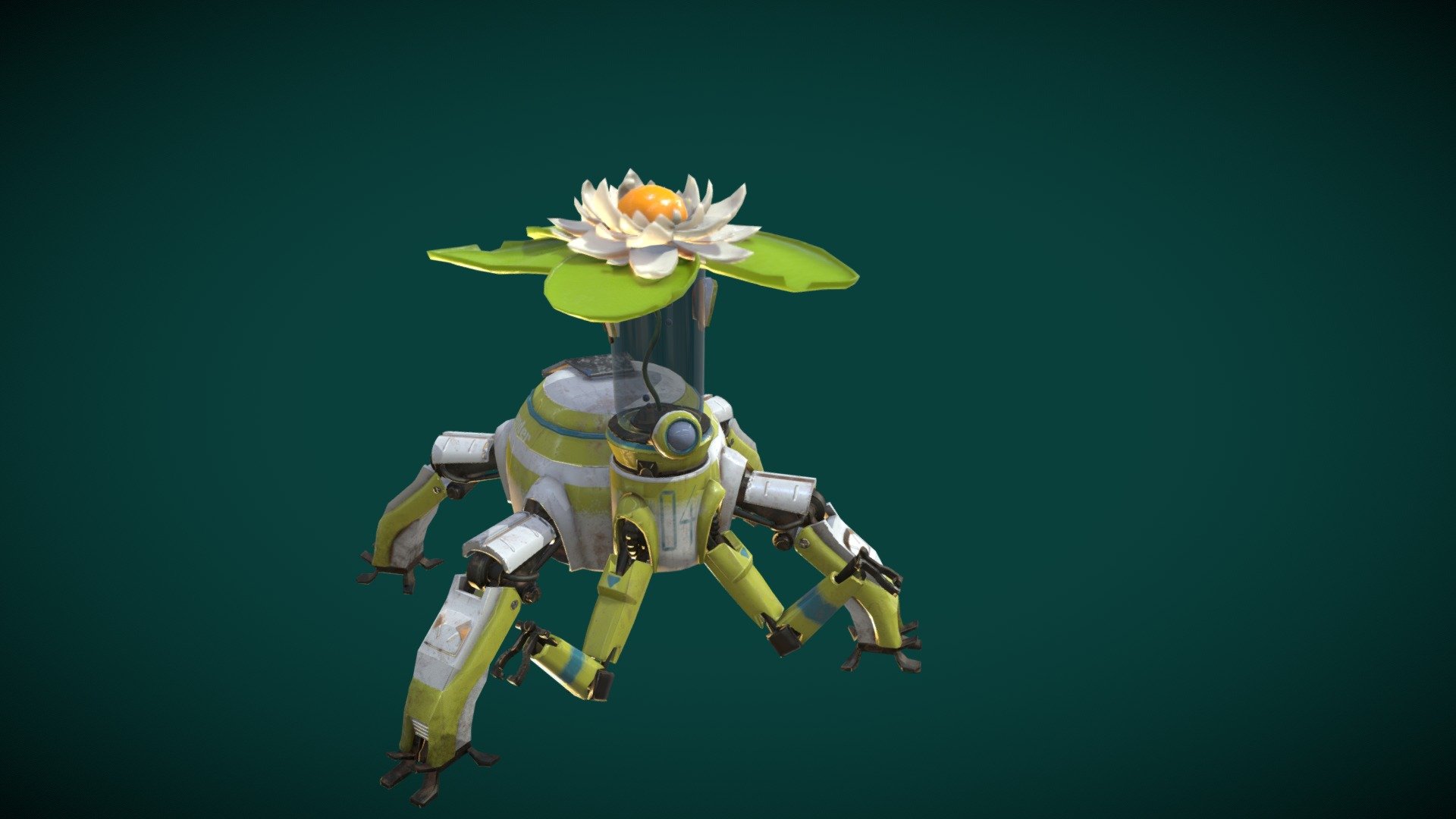 Robot Gardener - 3D model by srdecarolis [5546af4] - Sketchfab