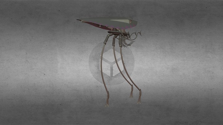 war of the worlds tripod 3D Model