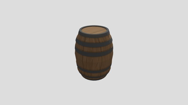 Barrel 3D Model