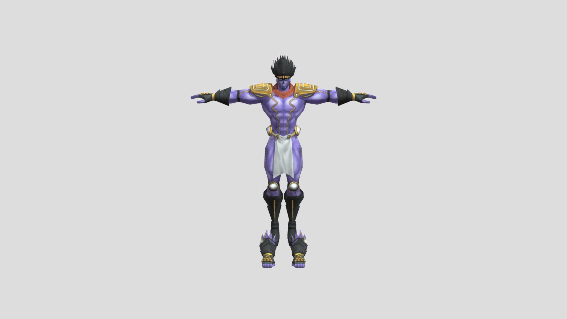 Star Platinum Part 3 (DR) - Download Free 3D model by MeTube45 ...