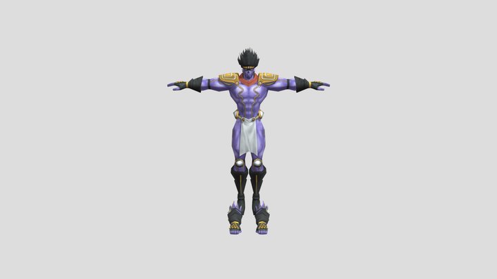 Star Platinum Part 3 (DR) 3D Model
