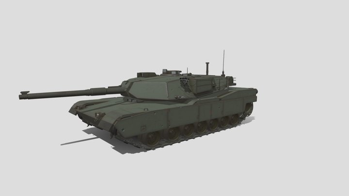 M1 Abrams 3D Model