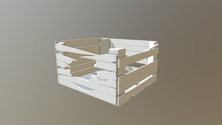 Broken Box 3D Model