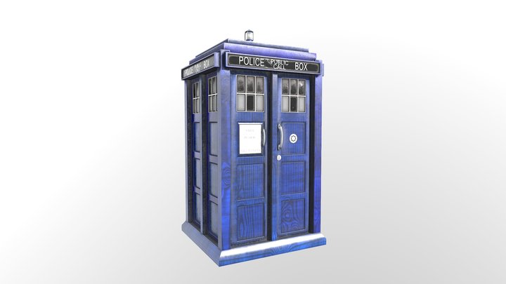 TARDIS (2010-2013) 3D Model