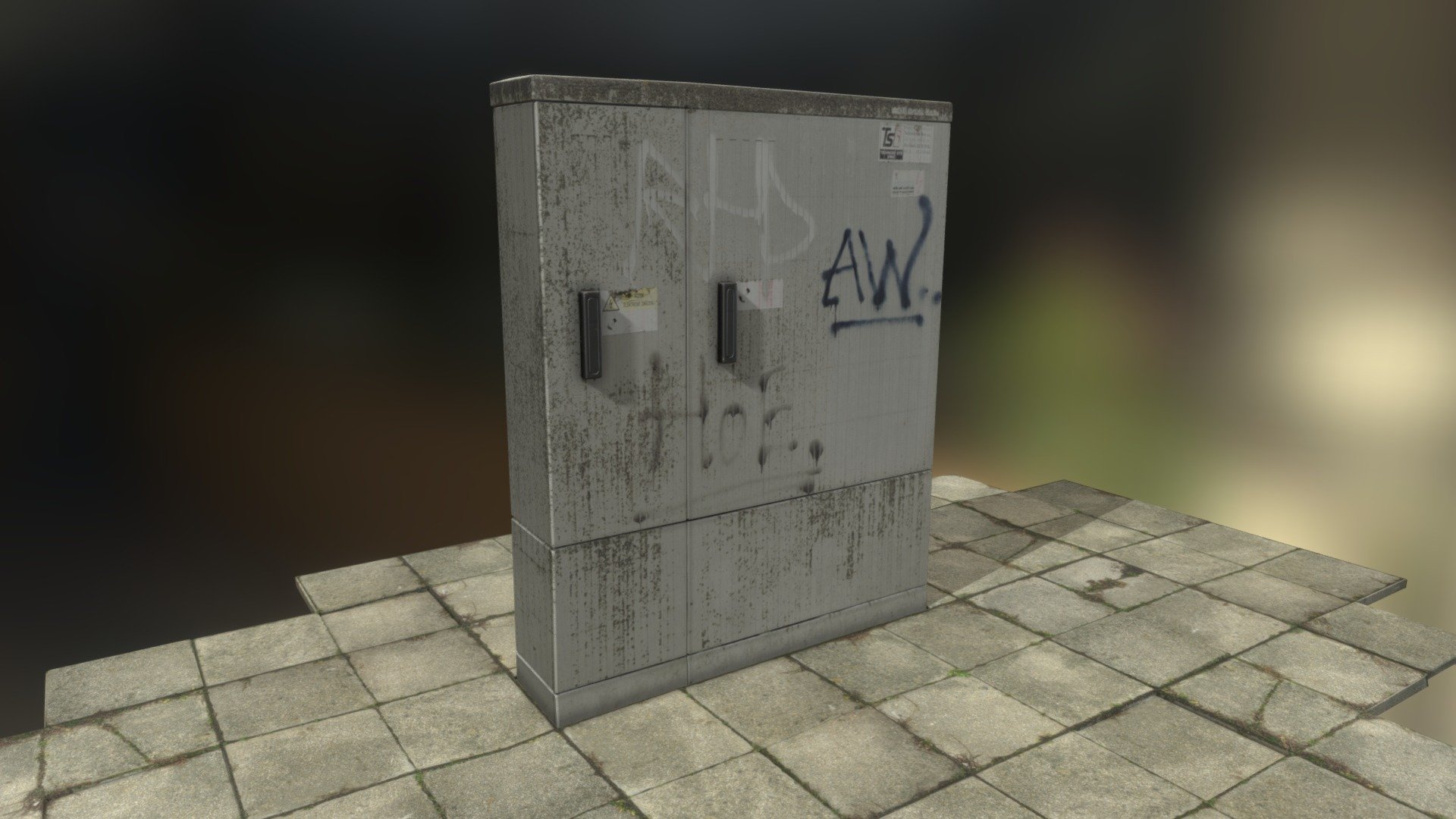 Electric Box - Buy Royalty Free 3D model by Jakub Badin (@bublifuck ...