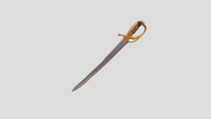 officers sword2.0 3D Model