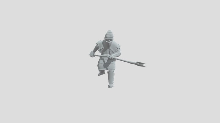 Guerrero Micenico del grupo Glykys Oneiros 3D Model