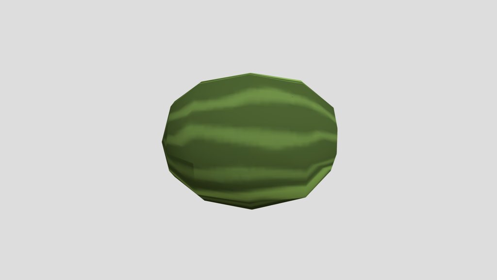 Watermelon Grabbable Scary Baboon