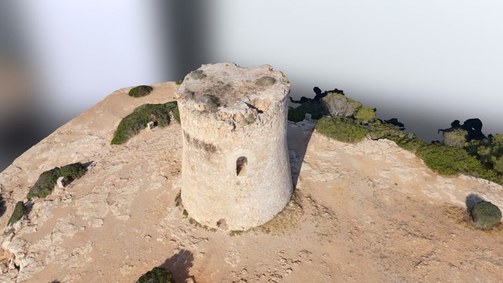 Torre Cala Pi Simplified 3d Mesh 3D Model