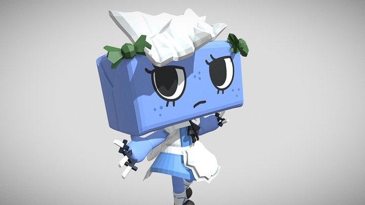 Knife Maid Tisha 3D Model