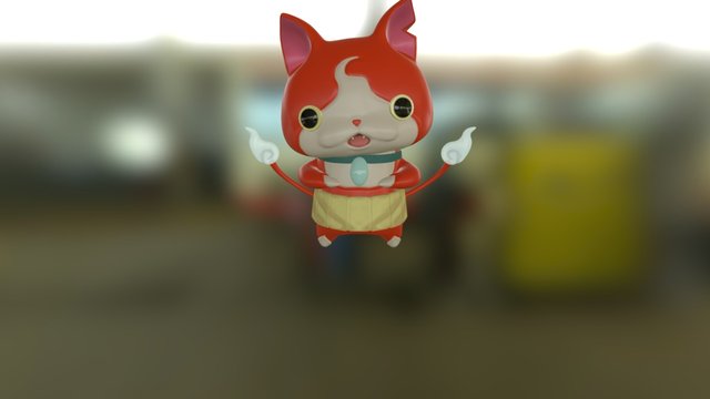 Yokai Watch: JibanyanToy Concept 3D Model