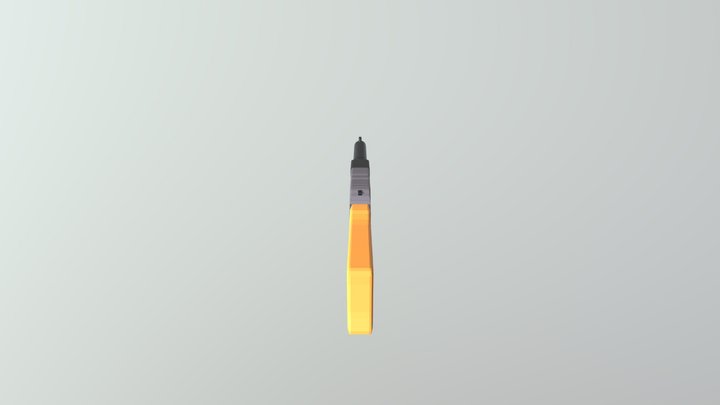 Low-Poly VSS Vintorez 3D Model
