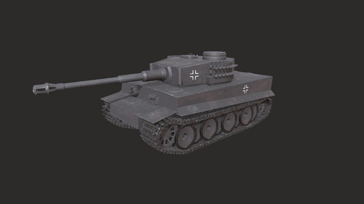 Tiger-tank 3D models - Sketchfab