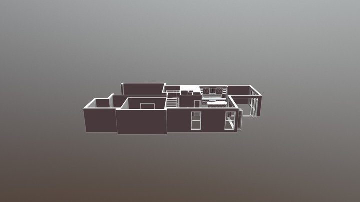 Fullbrook Kitchen 3D Model
