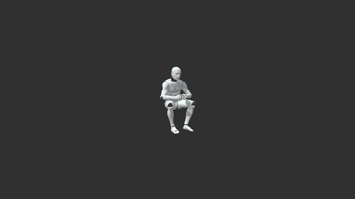 Playing_a_game_of_console_with_a_friend_v7 3D Model