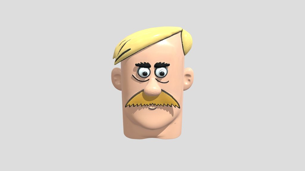 woody johnson (brickleberry) head