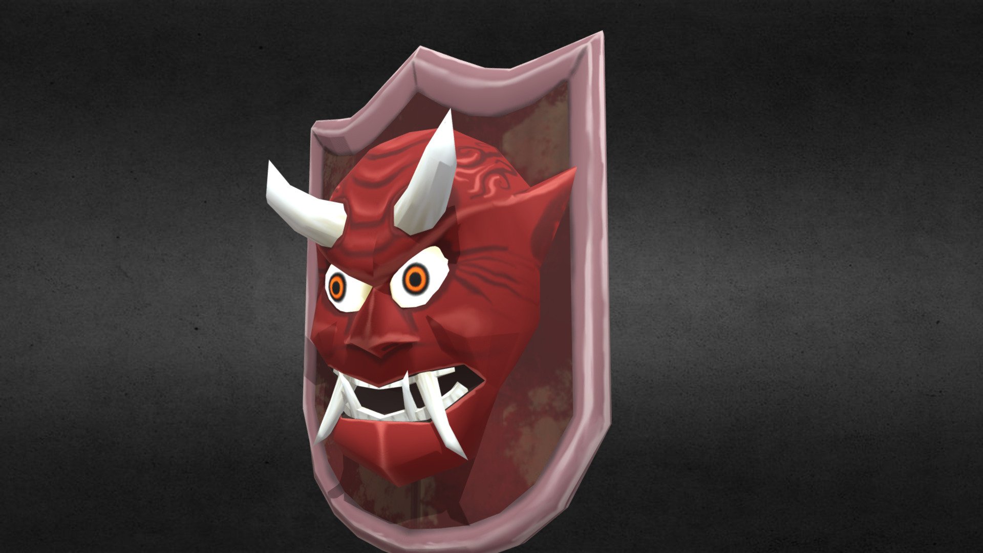 Oni Mask Sheild