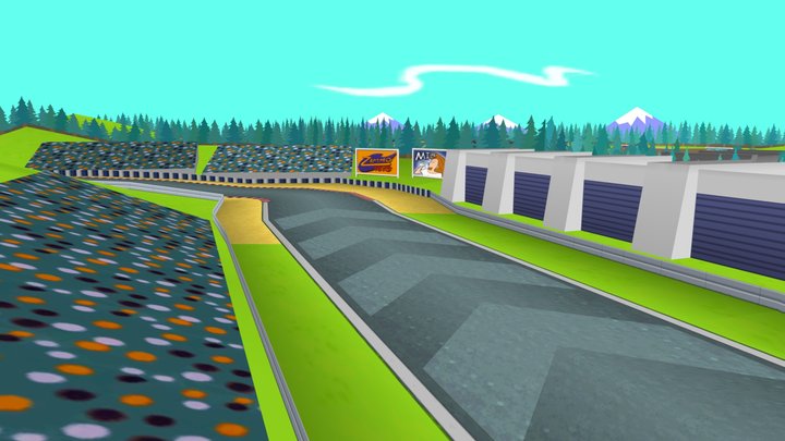 cnr ds - aron city speedway – Kostenloses 3D-Modell STL
