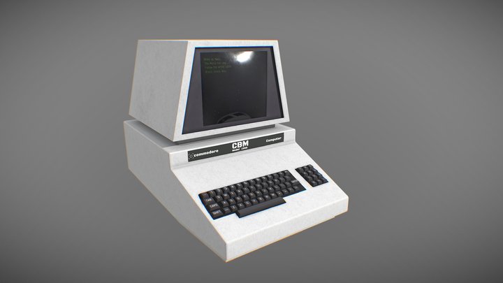 CBM Computer 3D Model