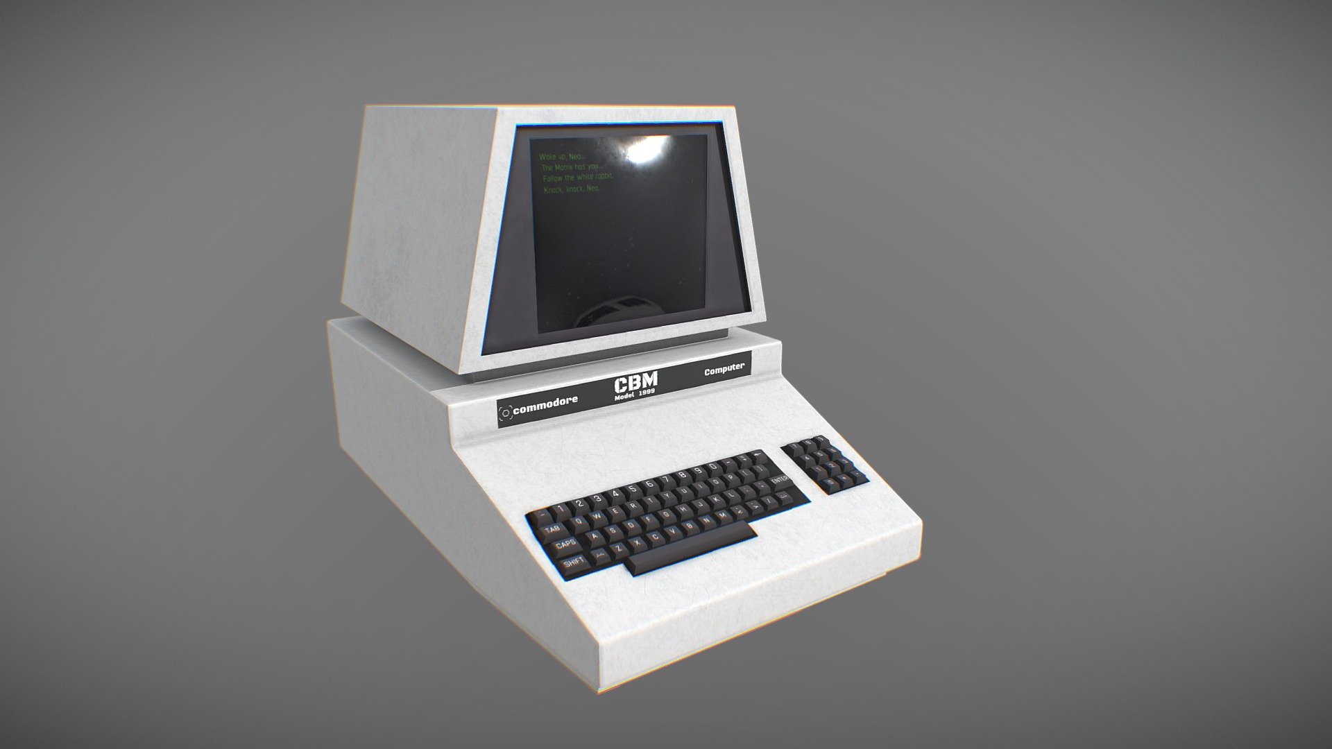 CBM Computer - 3D model by Gibs3D (@Gilbert89) [55519bc] - Sketchfab