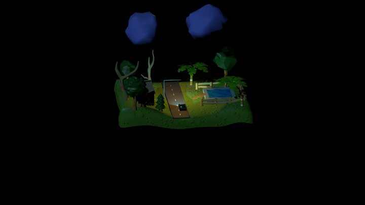 Sim World 3D Model