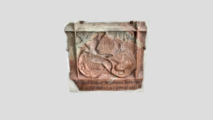 Coat-of-arms relief 3D Model