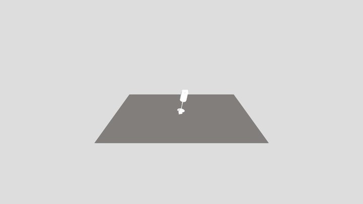 654230018_rigid_body_ Glass 3D Model