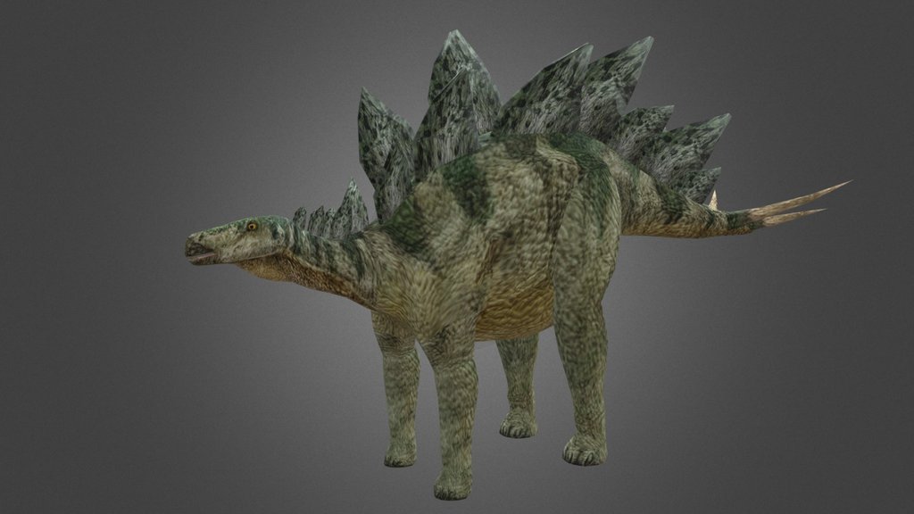 Dinosaur Hunting Stegosaurus