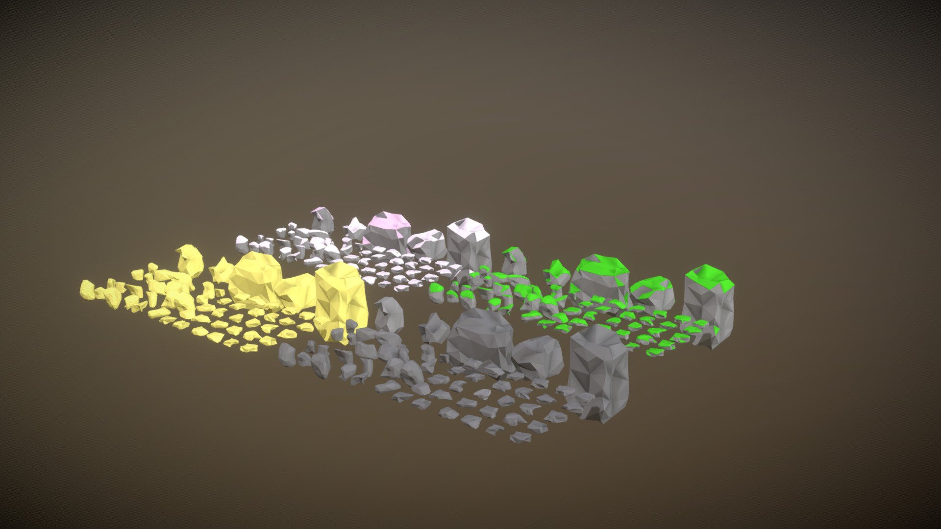 Low Poly Rocks - Download Free 3D model by Blinktool [5553ee6] - Sketchfab