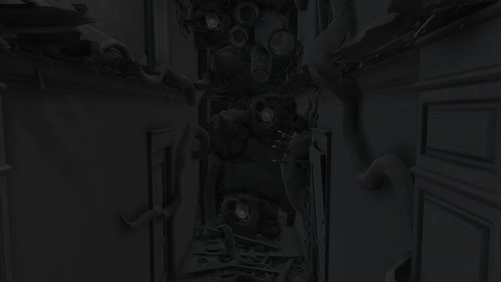 Half Life: Alyx - Hotel Interior Rooftop 3D Model