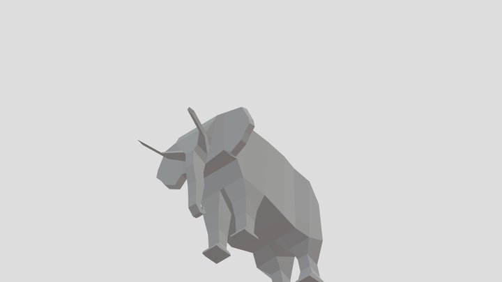 Elephant 3D Model