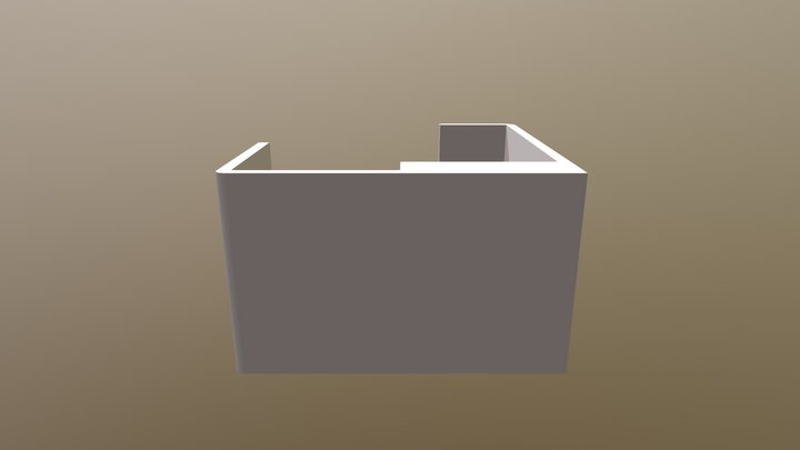 Cubicle (1) 3D Model
