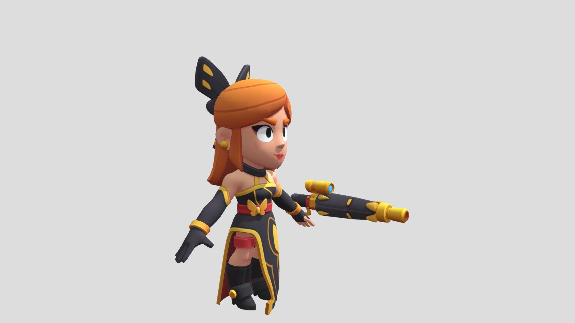 mariposa-piper-t-pose-brawl-stars - 3D model by siumsanic [5556904] -  Sketchfab