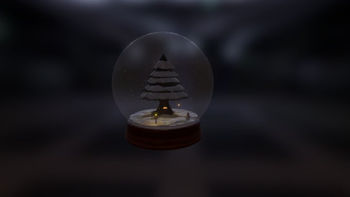 Snow Globe 3D Model