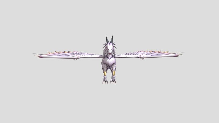 Estella Dragon 3D Model