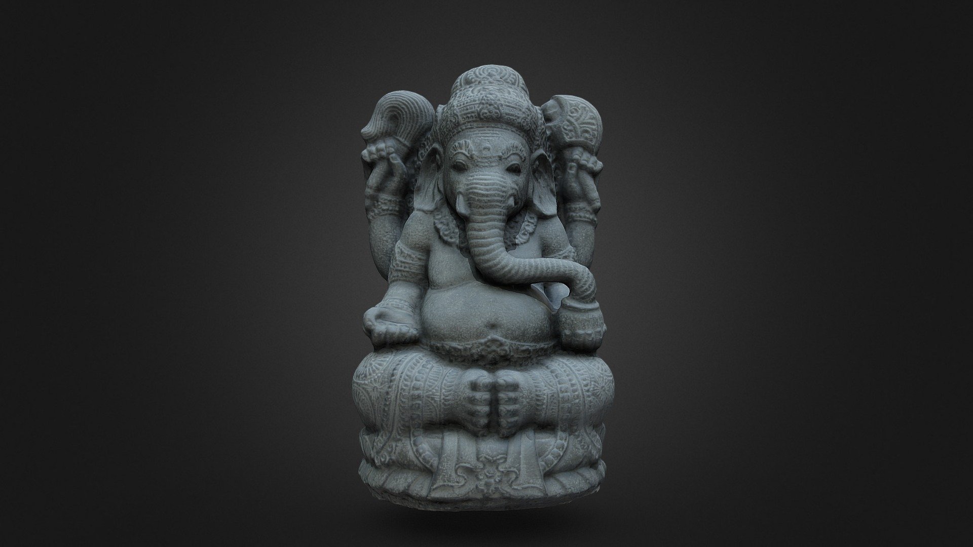 Ganesh - 3D model by César Chiffre (@cesarchiffre) [5558068] - Sketchfab