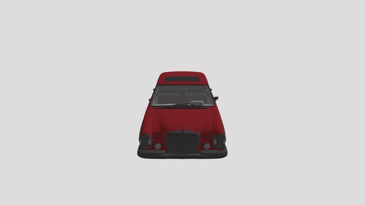 Mercedes 300 SEL 6.3 3D Model