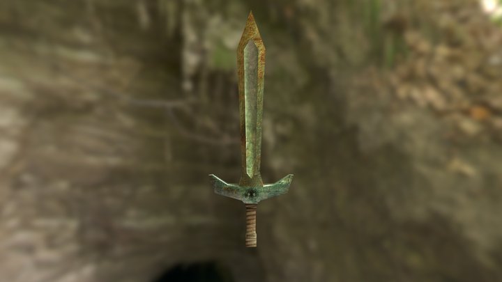 Rusty Sword 3D Model