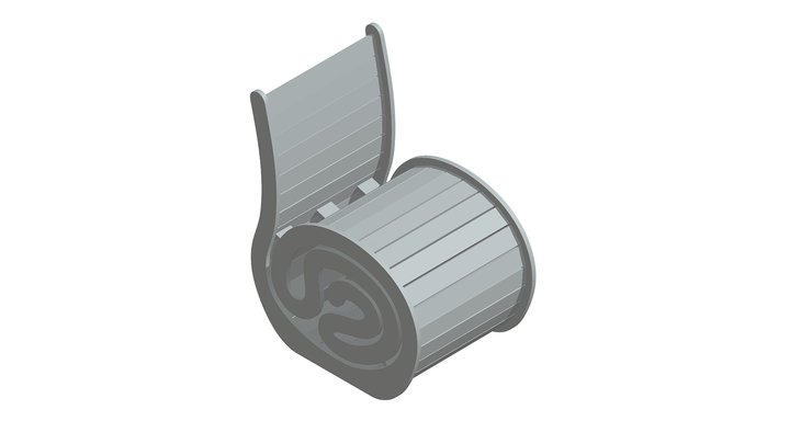 Chair Final Iteration 3D Model