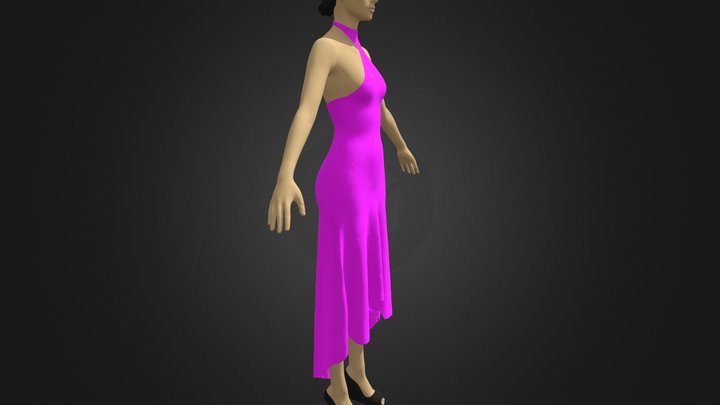 Pink Dress – Modello 3D gratuito STL